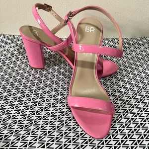 Pink Punch Patent Sandals